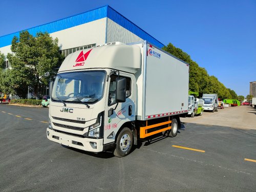 江铃凯运宽体163马力冷藏车